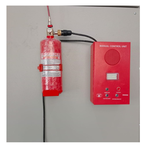 Fixed Clean Agent Gas Based Fire Suppression System